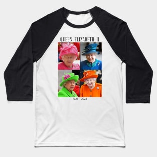 Rip Queen Elizabeth II God Bless the beautiful Queen 1926-2022 Baseball T-Shirt